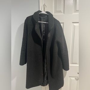 Black Teddy Coat